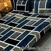 Fleece Bedsheet King Size-3Pcs-Design-630